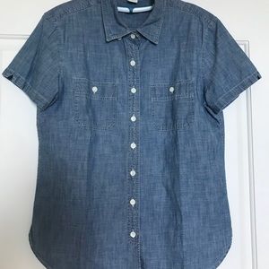Oversized Chambray Shirt